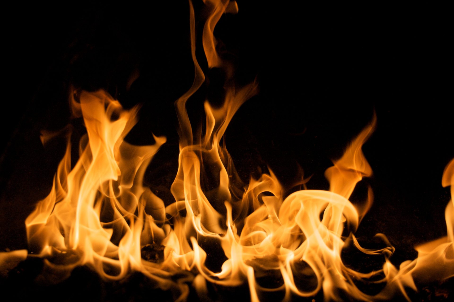 Pictures of flames dancing
