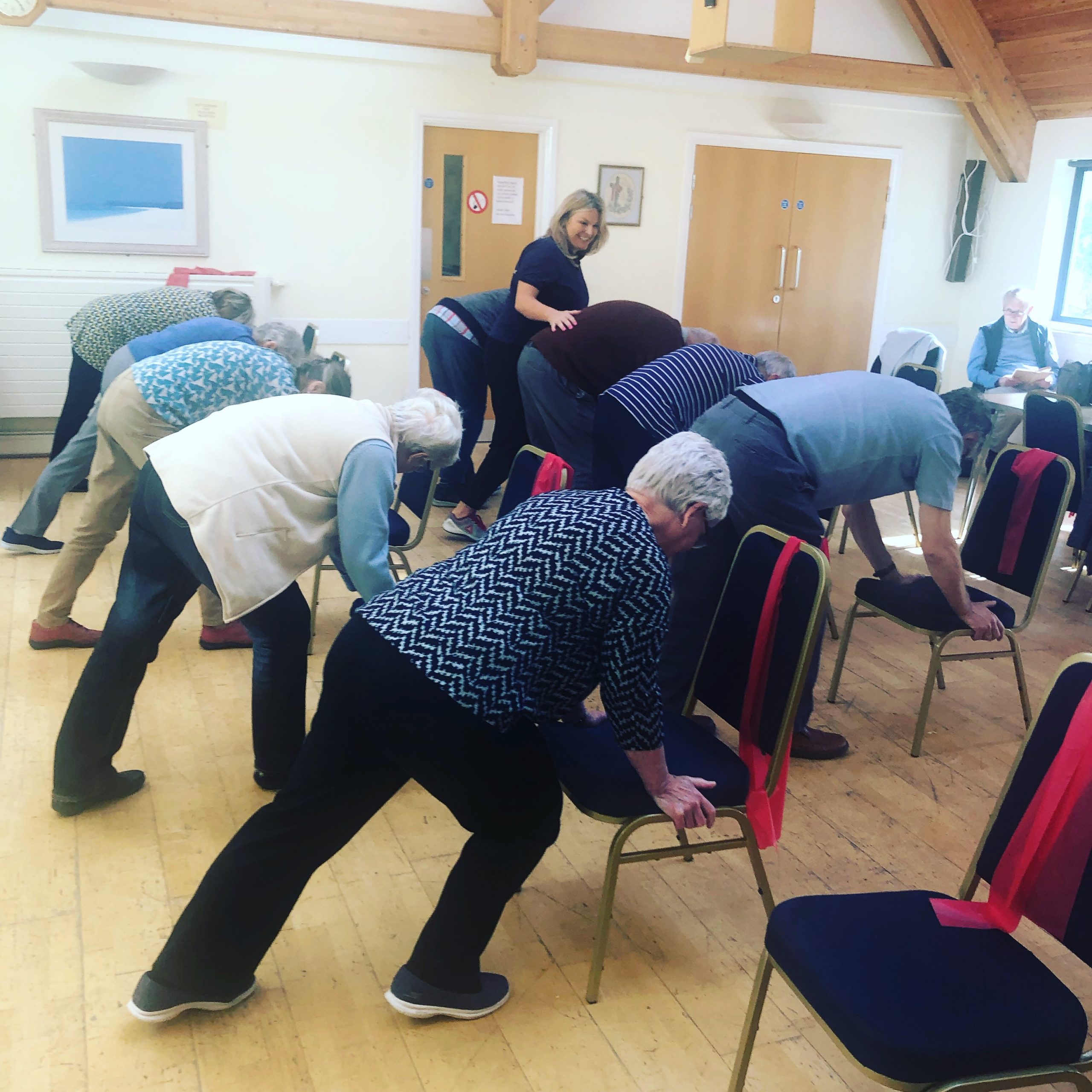 Wrist bone loading MoveMore Strength and Balance Course